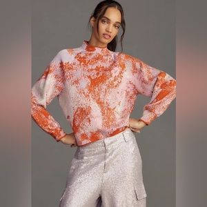 The Beatriz Mock-Neck Sweater: Lurex Edition